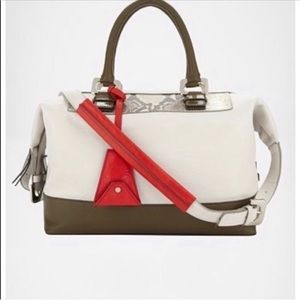 DVF Diane Von Furstenberg Drew Satchel, Leather